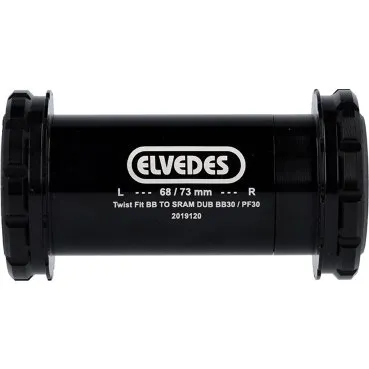 Elvedes Movimento Centrale DUB BB30/PF30 Nero