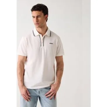 Polo Guess Paul Pique Bianca