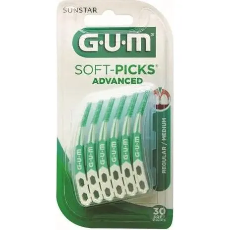 Sunstar Gum Soft-Picks Advanced Regular - 30 pezzi