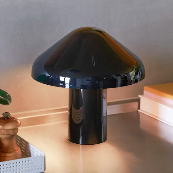 Lampada da tavolo LED HAY Pao Portable - Nera
