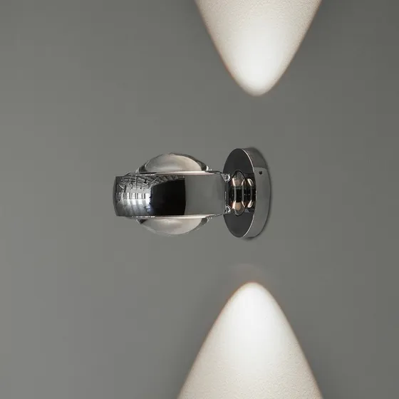 Loom Design Applique Optic Chrome in Alluminio e Vetro