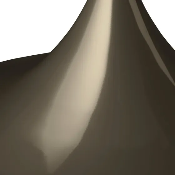 Gubi Lampada a sospensione Semi Ø 60 cm, marrone cacao lucido