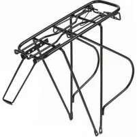MVTEK Portapacchi Posteriore City Bike 26/28 Nero