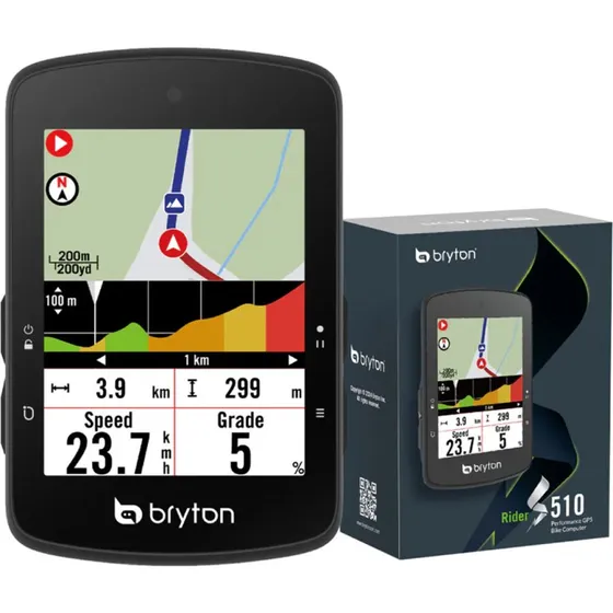 Bryton Rider S510E Ciclocomputer GPS 2.8"