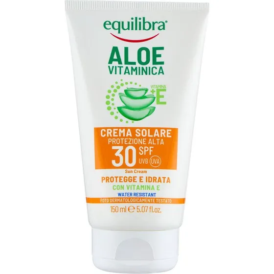 Equilibra Aloe Vitaminica Crema Solare SPF 30, 150 ml