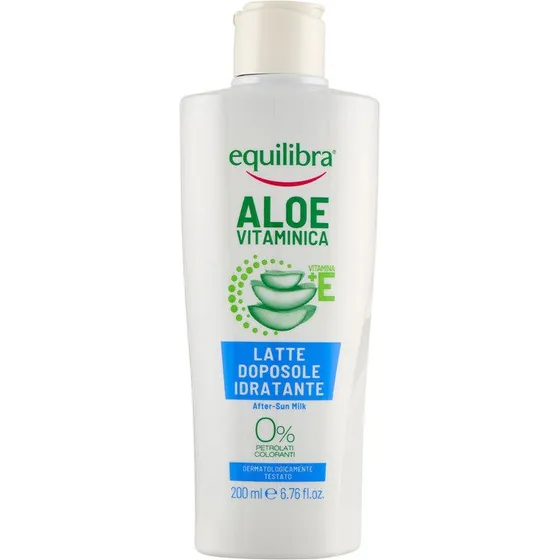 Equilibra Latte Doposole Vitaminica con Olio di Carota e Vitamina E 200 ml