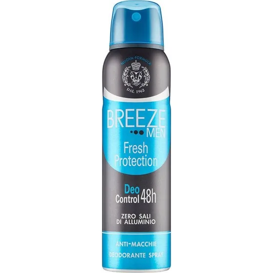 Breeze Deodorante Spray Uomo 48H Fresh Protection 150 ml