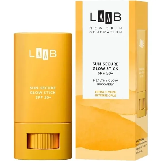 AA LAAB Tetra C Yuzu Intense CPLX Sun Secure Glow Stick SPF50