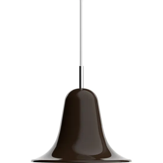 Lampada a sospensione Verpan Pantop marrone Ø 23 cm