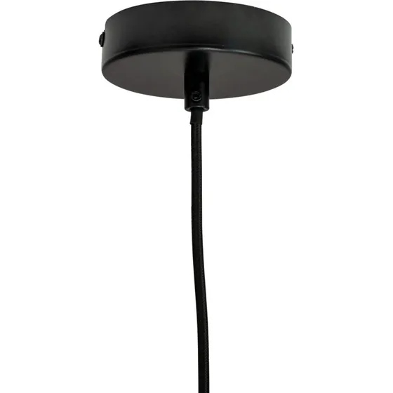 Lampada a sospensione Dyberg Larsen Miles, nero, Ø 20 cm