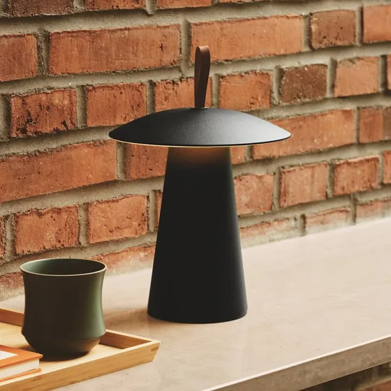 Nordlux Ara To-Go Lampada da tavolo portatile LED Nero