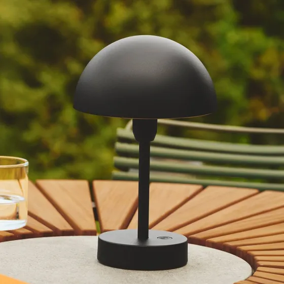 Nordlux Ellen To-Go Lampada da Tavolo Portatile IP44 Nero