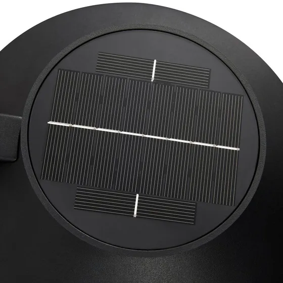 Nordlux Applique da esterno a LED Justina, Nero, con Sensore