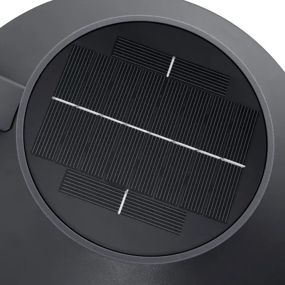 Nordlux Applique da esterno a LED Justina, Antracite, Solare
