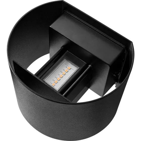 Applique da esterno Milda Black Nordlux - Alluminio Up/Down