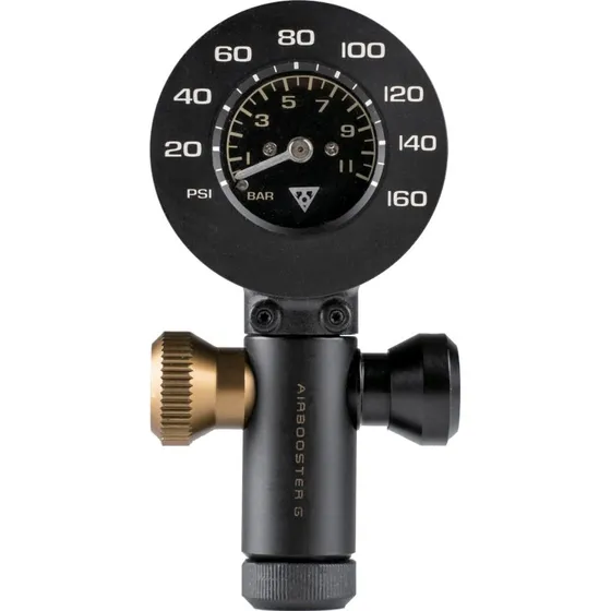 Topeak AirBooster G+ Pompa CO2 con Manometro 360°