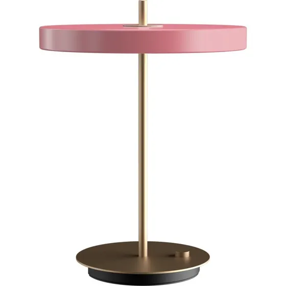UMAGE Lampada da tavolo LED Asteria Table, Rosa e Ottone