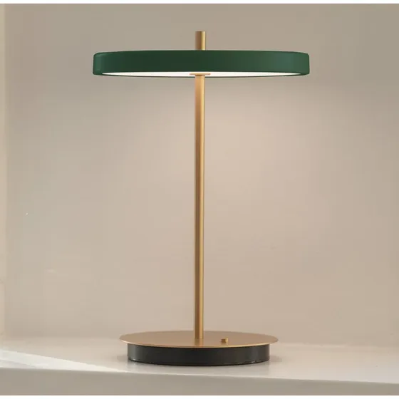 UMAGE Asteria Move Lampada LED da tavolo ricaricabile Verde Bosco