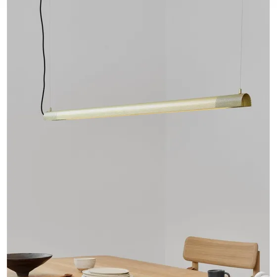 GEJST Lampada a sospensione Radent ottone 138 cm G13