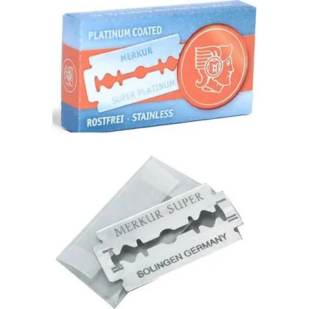Merkur Super Platinum 10 Lamette Inox