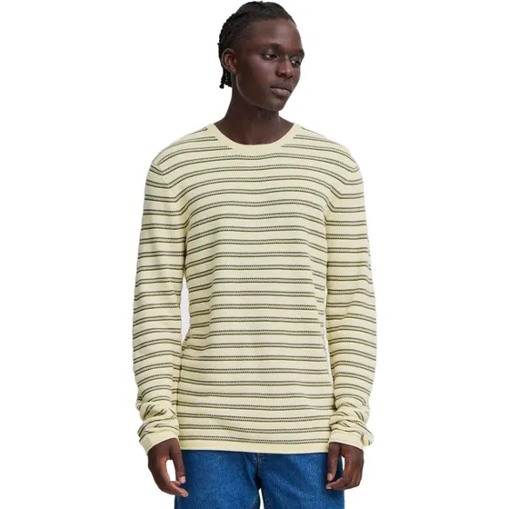 Maglione Blend Hajlan Verde in Maglia Fine