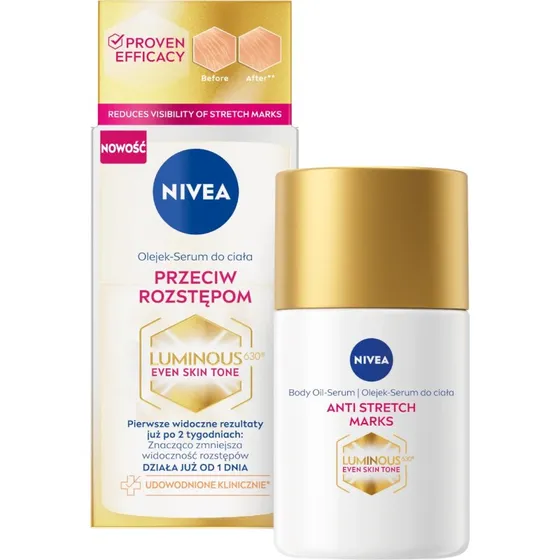 Nivea Luminous630® Olio-Serum Anti-Smagliature, 100 ml