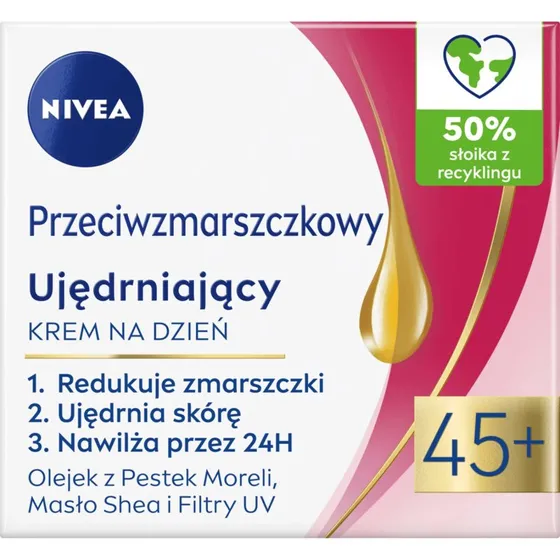 Nivea Crema Giorno Anti-Rughe e Rassodante SPF 15 45+ 50 ml