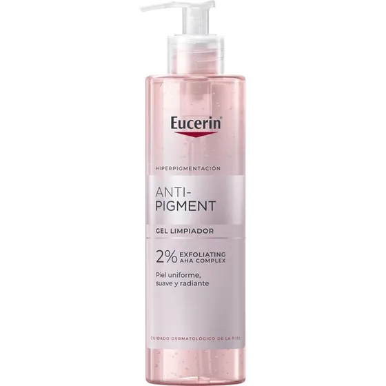 Eucerin Gel Detergente Viso Anti-Pigmento con Acidi AHA 2%, 400 ml