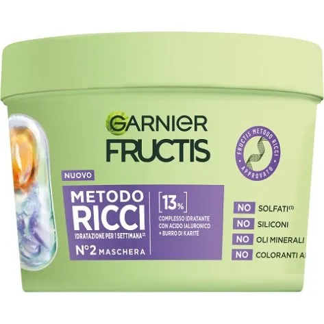 Garnier Fructis Metodo Ricci Maschera 370ml