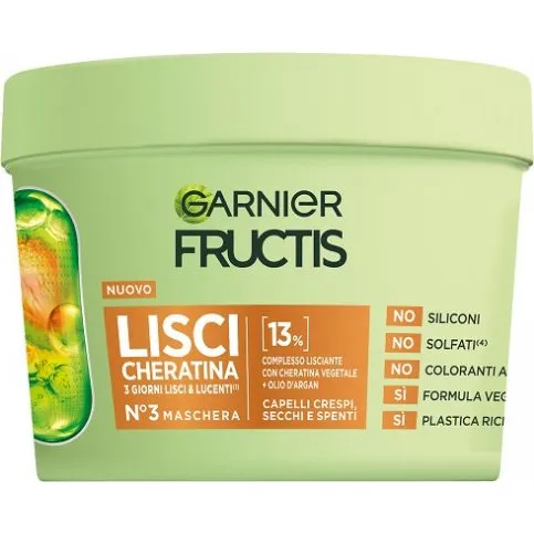 Garnier Fructis Keratin Sleek Maschera 370ml
