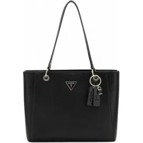 Guess Noelle Saffiano Borsa Tote Nera HWZG9672250