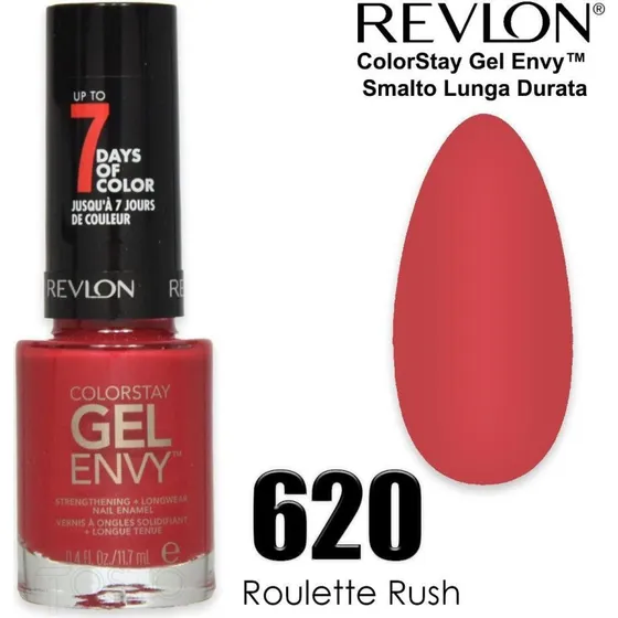Revlon Colorstay Gel Envy Roulette Rush 620 - Smalto per unghie