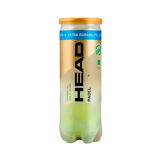 HEAD Pro S+ Palline da Padel - Confezione da 3 pezzi
