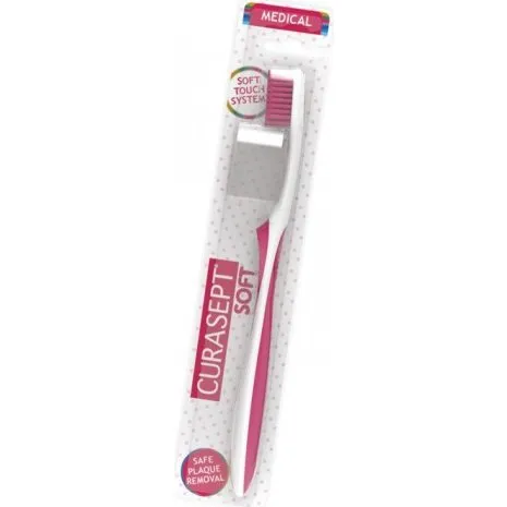 Curasept Spazzolino Soft Medical Magenta 1 Pezzo