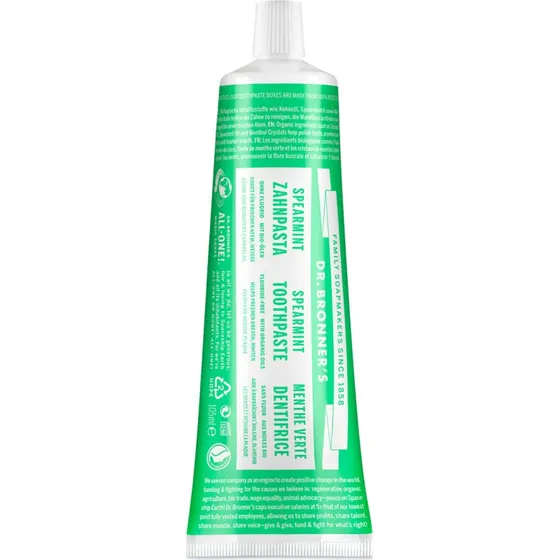 Dr. Bronner Dentifricio alla Menta Piperita Bio