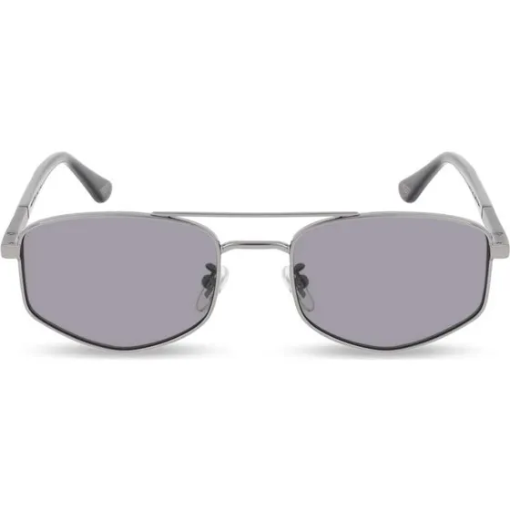 Police SPLQ84 New Crossroads 3 Occhiali da Sole Geometrici Grigio