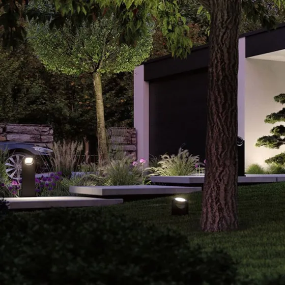 Paulmann Swivea Spot Lampada da Giardino Grigio Scuro