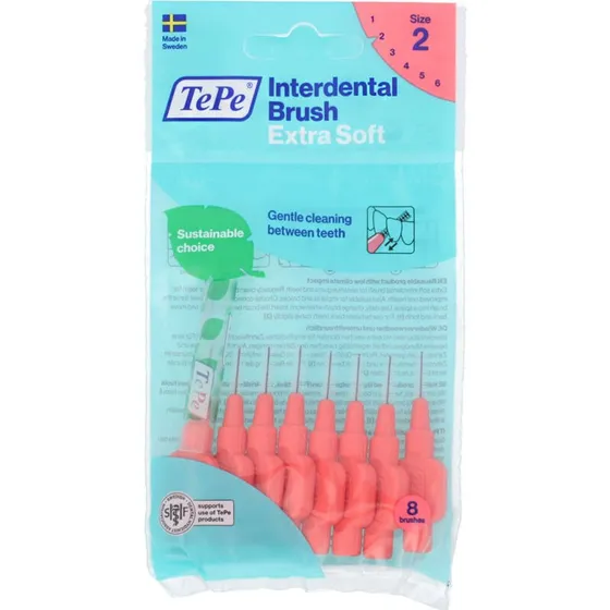 TePe Extra Soft Interdentali 0,5 mm 8 pz Rosso