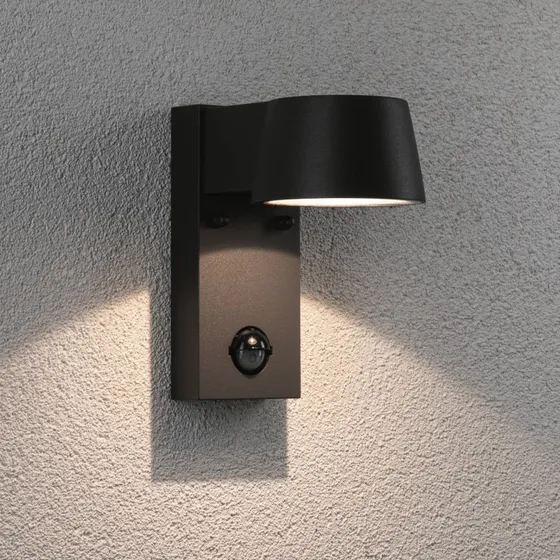 Paulmann Capea Applique da Esterno con Sensore - Antracite