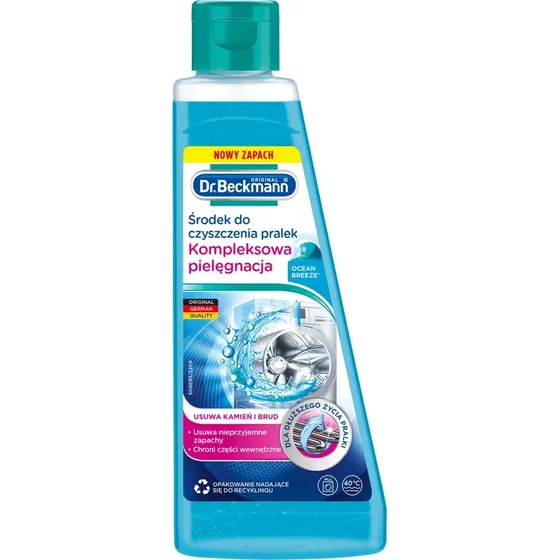 Dr. Beckmann Detergente per Lavatrice con Carbone Attivo, 250 ml