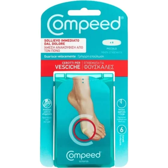 Compeed Cerotti Vesciche Piccolo 6Pz