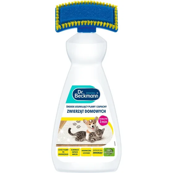 Dr. Beckmann Smacchiatore per Animali e Odori, 650 ml