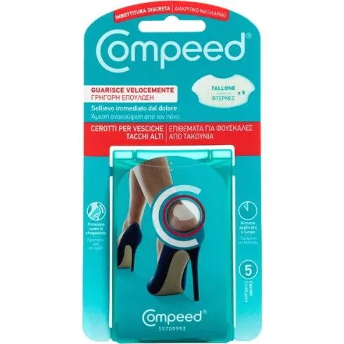 Compeed Cerotti Per Vesciche Tacchi Alti 5 Pezzi