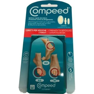 Compeed Cerotti per Vesciche 3 Formati