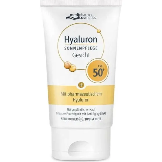 Medipharma Hyaluron SPF 50+ Crema Solare Viso 50 ml