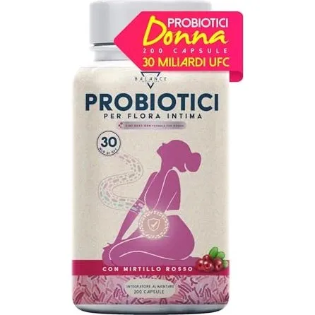 Balance Nutrition Probiotici Donna 200 capsule