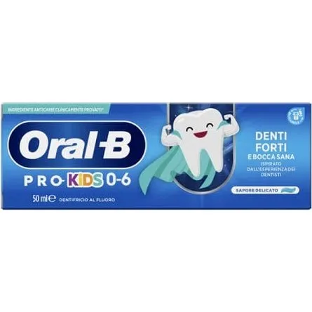 Oral-B Kids 0-6 Anni Dentifricio Delicato 50ml