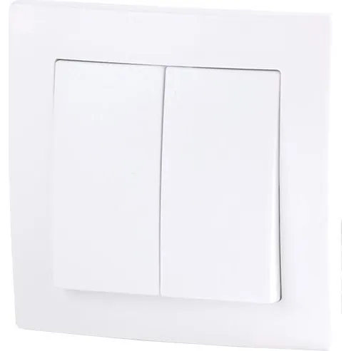 Schneider Electric Interruttore Doppio 10A 250V Incasso Bianco