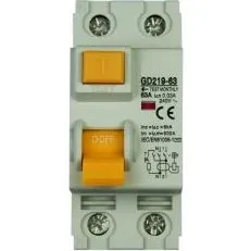Schneider Electric Interruttore Differenziale 1P+N C63 0.03A