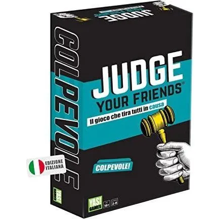 Rocco Giocattoli Judge Your Friends - L'UNICO IN ITALIANO